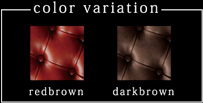 color variation redbrown or darkbrown